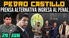 URGENTE: PRENSA ALTERNATIVA INGRESA A BARBDILLO PARA RECOGER DECLARACIONES DE PEDRO CASTILLO -29 JUN