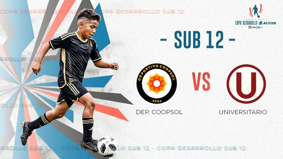 EN VIVO | DEP. COOPSOL VS UNIVERSITARIO | COPA DESARROLLO SUB 12 ORO | CLAUSURA FECHA 2