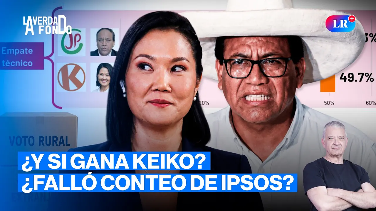 Reproducir: RESULTADOS SEGUNDA VUELTA: VOTO EXTRANJERO DARÍA CHANCE A KEIKO FRENTE A SÁNCHEZ | LA VERDAD A FONDO