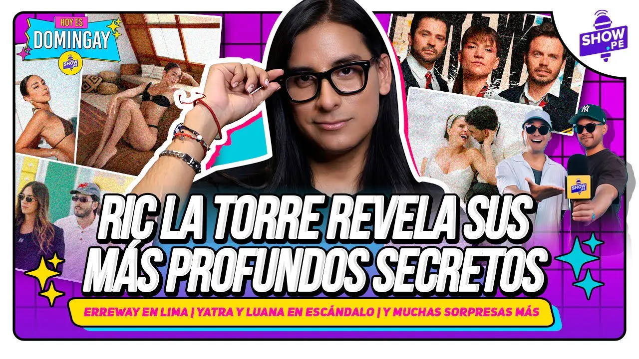 Reproducir: RIC LA TORRE NOS REVELA SUS MÁS PROFUNDOS SECRETOS | ERREWAY EN LIMA