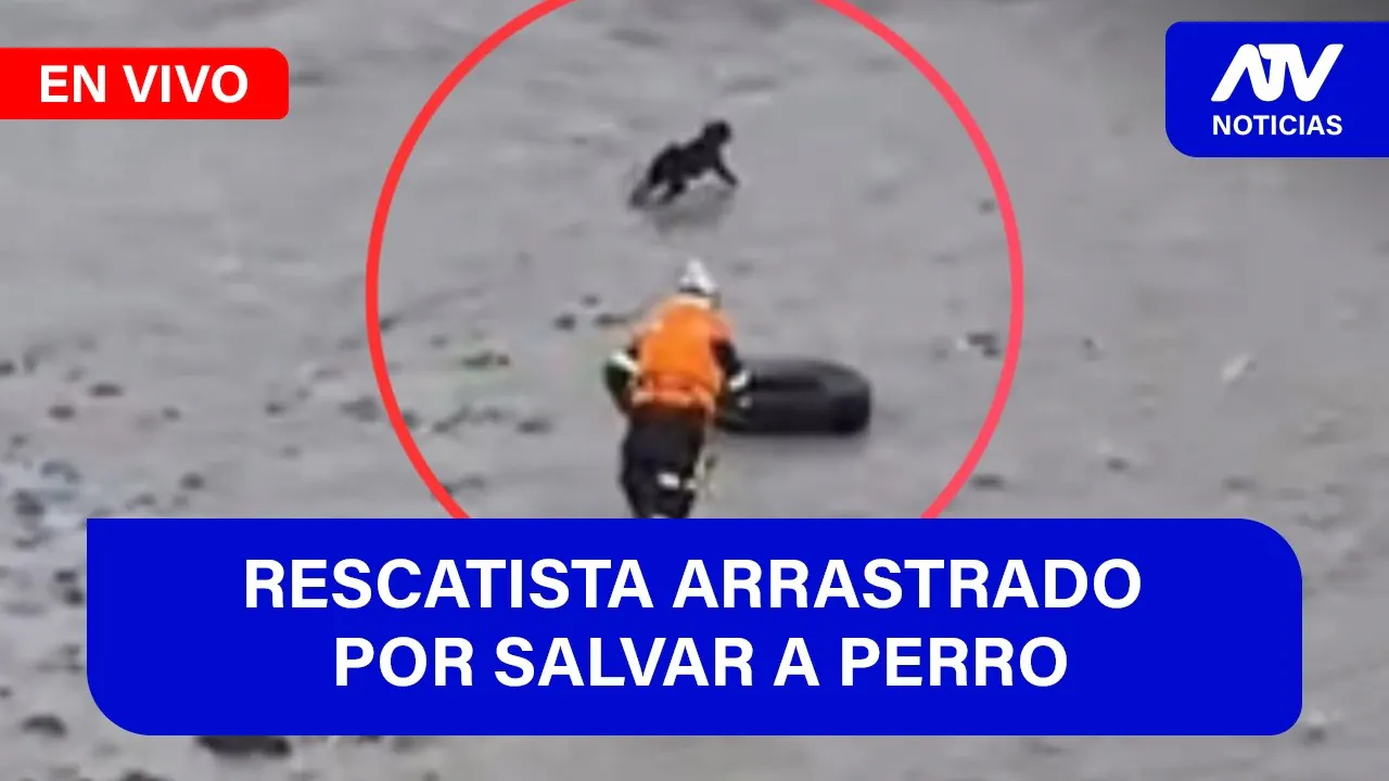 Reproducir: Fe de Erratas 📱🎙️: RESCATISTA ARRASTRADO POR SALVAR A PERRO - ATV+