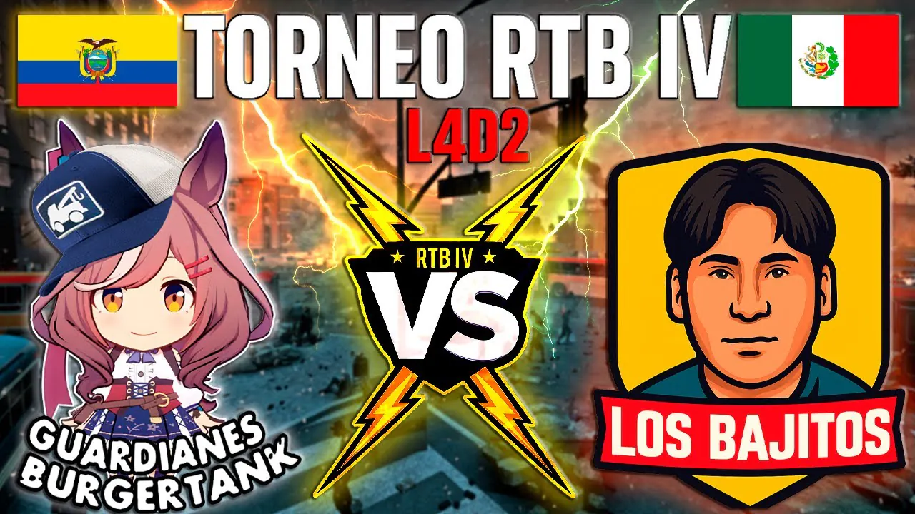 Reproducir: RTB IV LEFT 4 DEAD 2 | Guardianes Del Burguer Tank VS Los Bajitos | Ecuador/PE VS México/PE |