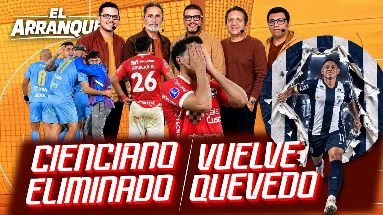 Reproducir: EN VIVO EL ARRANQUE: CIENCIANO ELIMINADO DE LA COPA SUDAMERICANA - QUEVEDO VUELVE