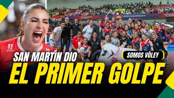 LA UNIVERSIDAD SAN MARTÍN LE GANÓ A ALIANZA LIMA EN LA PRIMERA FINAL DE LA LIGA PERUANA DE VÓLEY