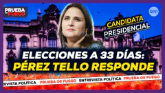 Marisol Pérez Tello responde a 33 días de las elecciones | Renuncia en gobierno de José Balcázar