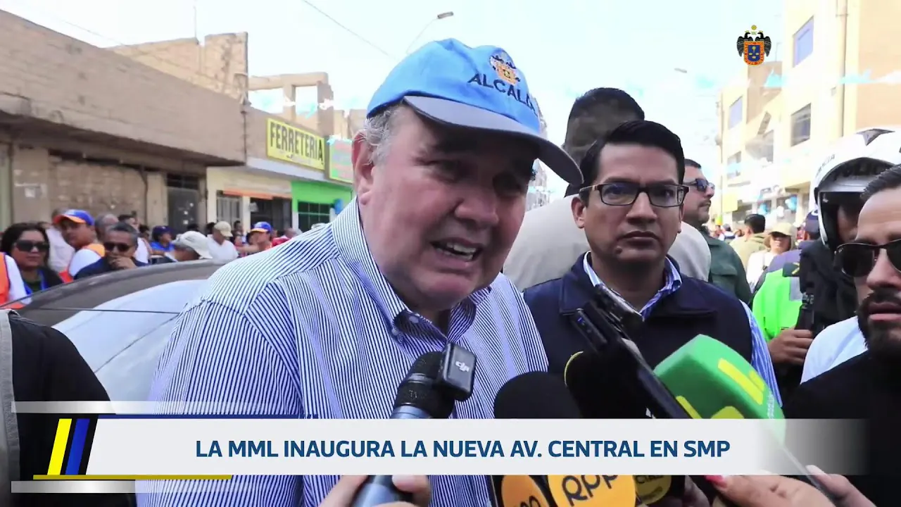 Reproducir: Inauguración de la av. Central | 23 de setiembre.