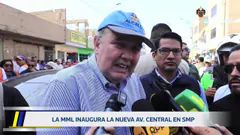 Inauguración de la av. Central | 23 de setiembre.