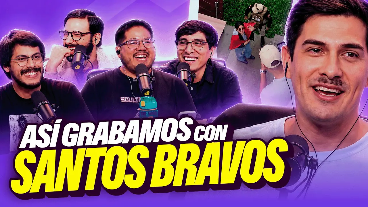 Reproducir: GRABAMOS CON SANTOS BRAVOS | LA HORA GOOD