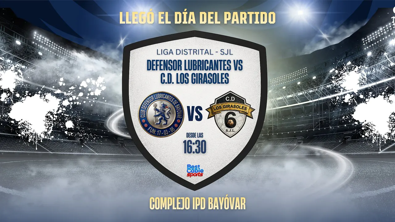 Reproducir: 🔴 ¡EN VIVO! 🎥 Defensor Lubricantes 🆚 C.D. Los Girasoles | Liga Distrital de SJL 21/03/26