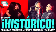 DUA LIPA Y MAURICIO MESONES CANTARON "CARIÑITO" | UNO MÁS #ENVIVO
