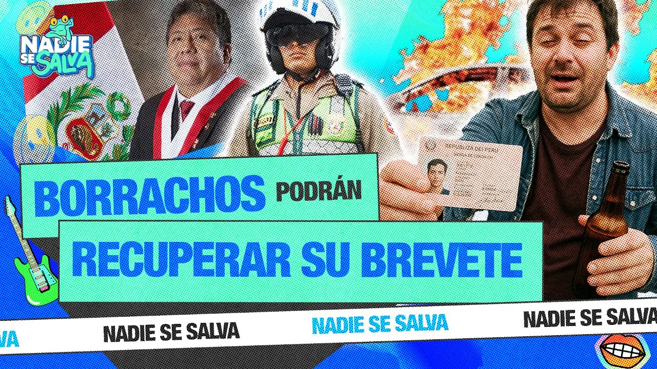 Reproducir: PRESENTAN LEY PARA QUE PUEDAN VOLVER A MANEJAR | NADIE SE SALVA 🐸