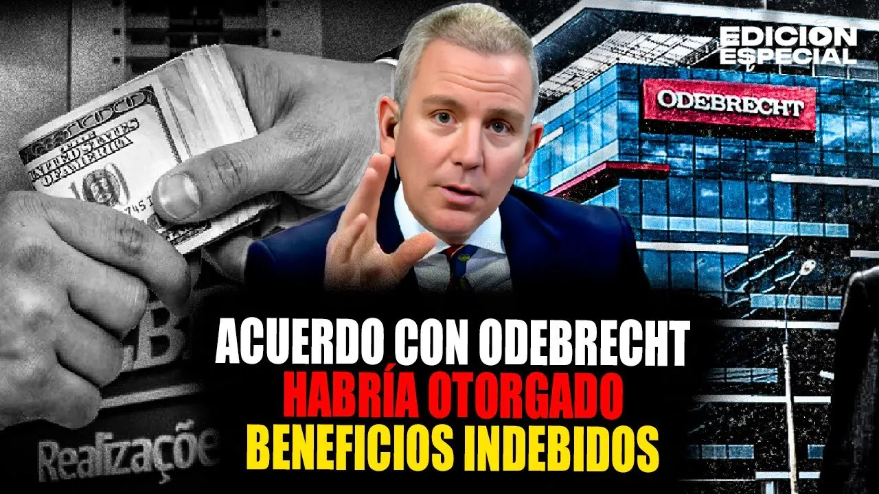 Reproducir: #EnVivo Acuerdos de colaboración eficaz con Odebrecht habría otorgado beneficios indebidos