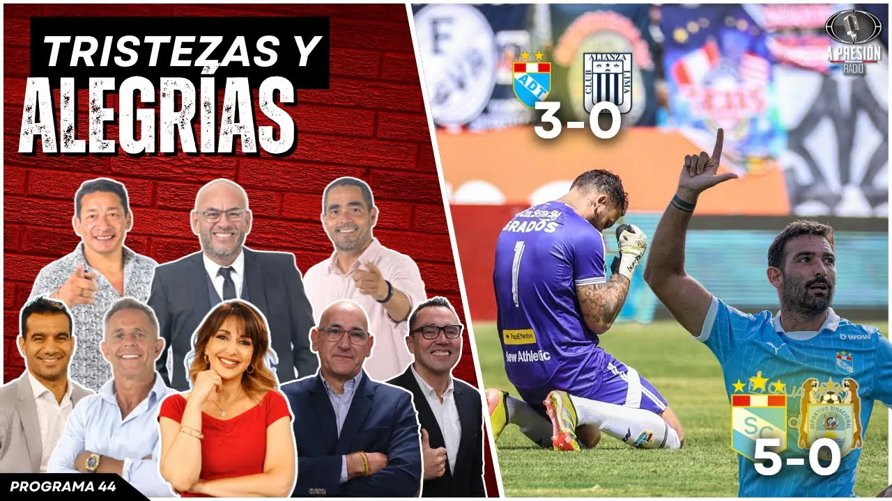 Reproducir: Tristeza y alegría: Alianza goleado en Tarma, Cristal se recupera