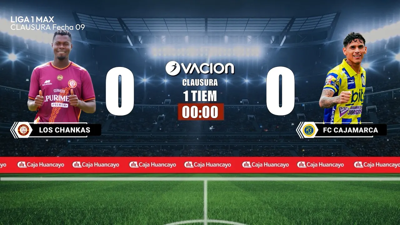 Reproducir: LOS CHANKAS VS FC CAJMARCA por RADIO OVACION 🔴 #ENVIVO | LIGA 1 MAX
