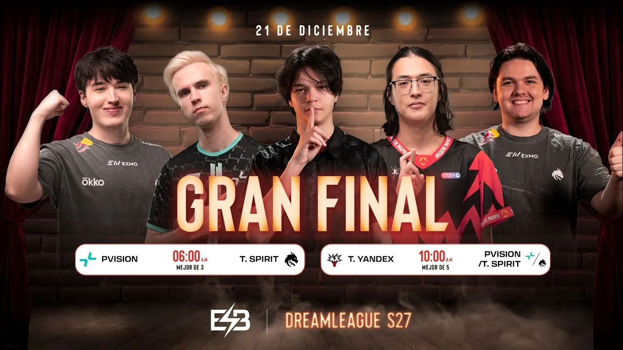 Reproducir: TEAM SPIRIT vs PVISION | DreamLeague S27: FINAL LOWER