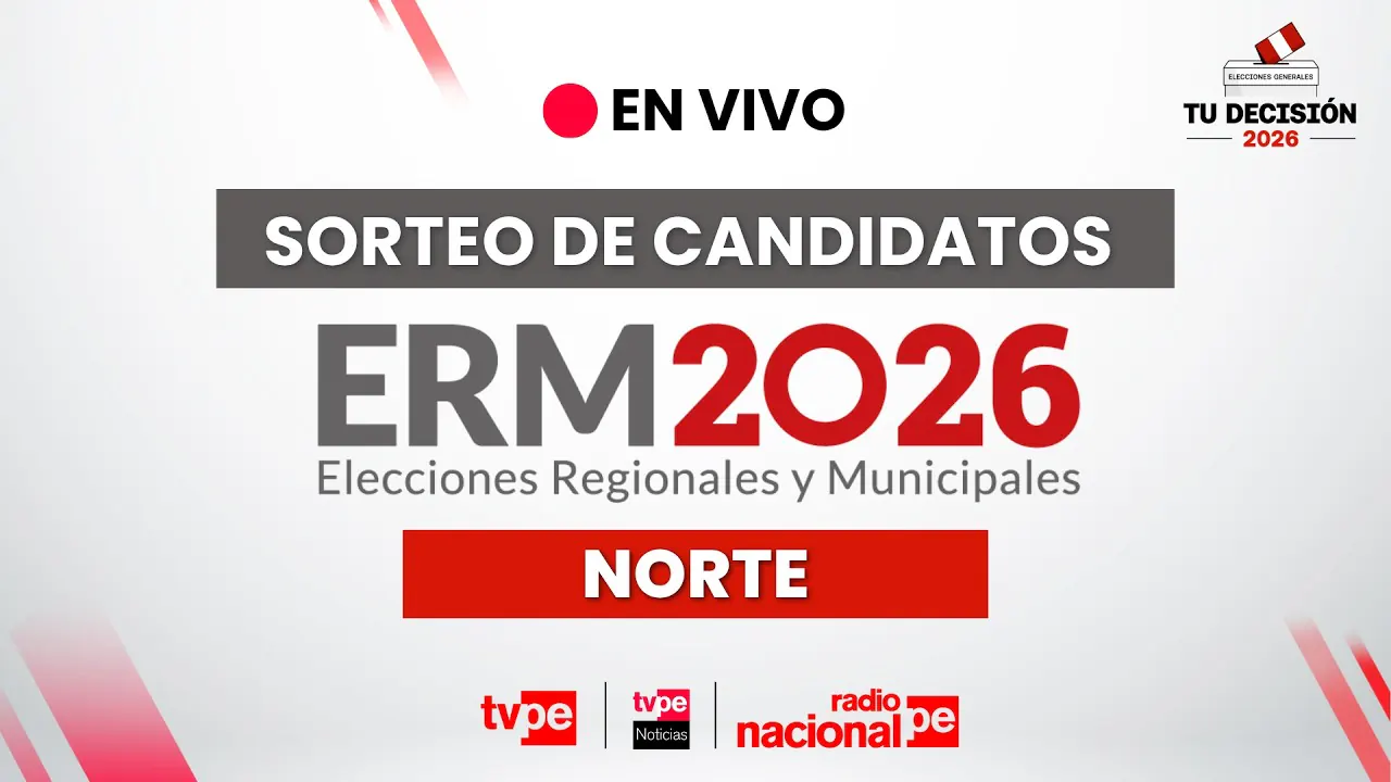 Reproducir: 🔴 EN VIVO | Sorteo de candidatos de “Tu Decisión 2026” | Elecciones 2026 | NORTE