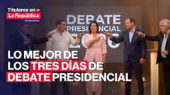 DEBATES PRESIDENCIALES 2026: Lo mejor del primer ciclo de debates | #TLR