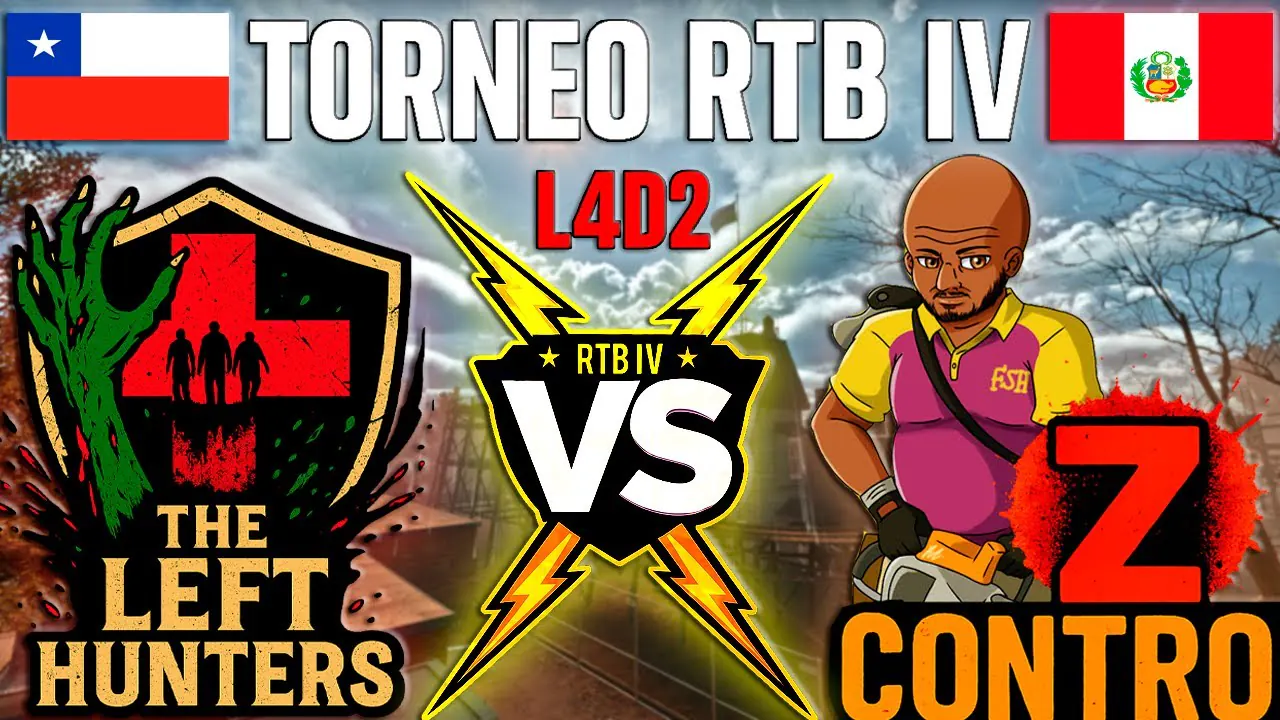 Reproducir: TORNEO RTB IV LEFT 4 DEAD 2 | Left Hunters VS Control Z | Chile/PE VS Perú | ELIMINACIÓN |