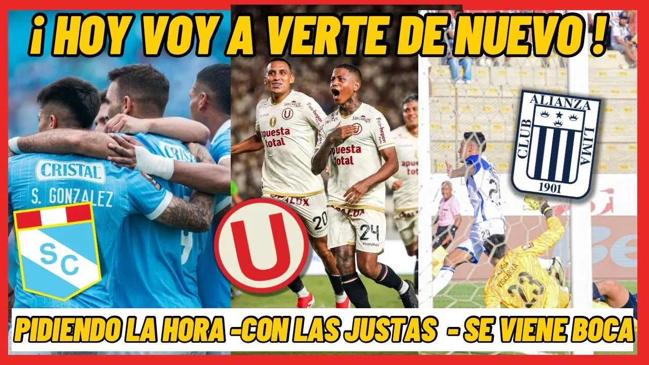 Reproducir: ALIANZA LIMA SE DEJÓ VOLTEAR / UNIVERSITARIO Y SPORTING CRISTAL VENCEN SUFRIENDO / BOCA LLEGÓ A PERÚ
