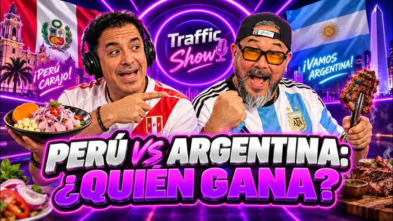 #ENVIVO PERÚ VS ARGENTINA EN EL MUNDIAL DE LOS ALMUERZOS | TRAFFIC SHOW