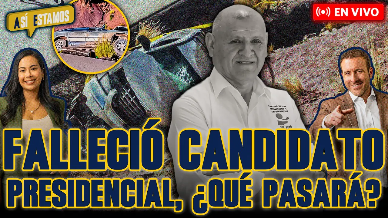 Reproducir: 🚨 #ENVIVO | FALLECIÓ EL CANDIDATO PRESIDENCIAL NAPOLEÓN BECERRA #ASÍESTAMOS