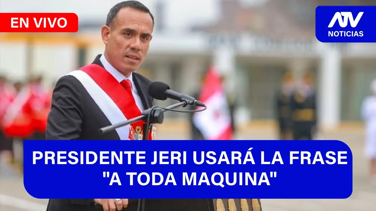 Reproducir: Fe de Erratas 📱🎙️| PRESIDENTE JERI USARÁ LA FRASE "A TODA MAQUINA" - ATV+