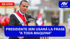 Fe de Erratas | PRESIDENTE JERI USARÁ LA FRASE "A TODA MAQUINA" - ATV+