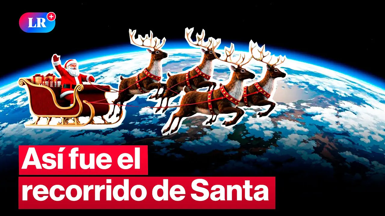Reproducir: Navidad 2025: SANTA TRACKER DE GOOGLE EN VIVO ¿Por dónde está?