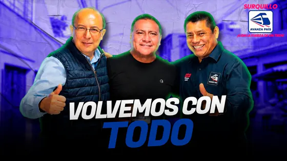 ¡EL CANDIDATO JOSÉ LUIS HUAMANÍ VUELVE CON TODO! |