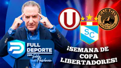 UNIVERSITARIO, SPORTING CRISTAL Y CUSCO ALISTAN SUS DUELOS POR COPA LIBERTADORES