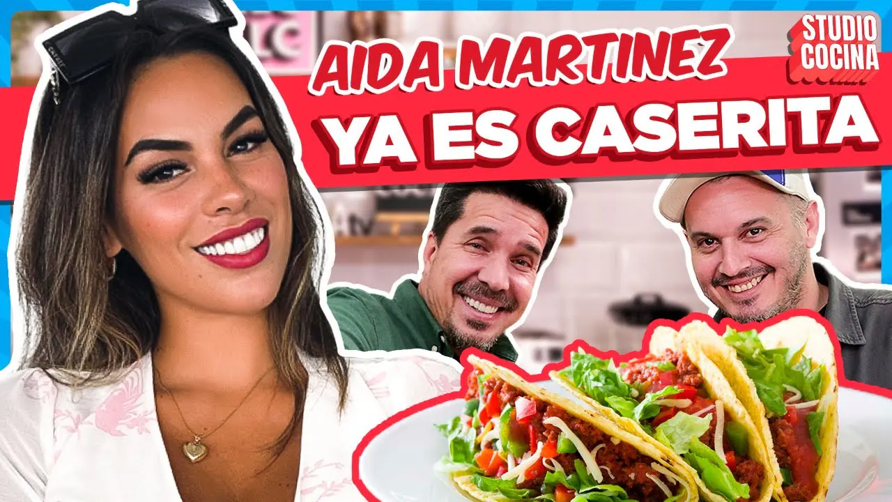 Reproducir: AIDA MARTINEZ SE ATREVE A UN TRIO 😏 🌮 I Tacos I Studio Cocina