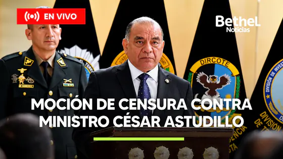 PRESENTAN MOCIÓN DE CENSURA CONTRA MINISTRO CÉSAR ASTUDILLO - HORA PUNTA