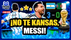 EN VIVO Argentina vs Argelia: triplete de Messi y exhibición albiceleste en el Mundial |VAMOS AL VAR