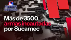 Incautan más de 3500 armas de fuego entre 2025 y 2026 | ''Aliados por la seguridad'' EN VIVO