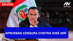 Fe de Erratas : APRUEBAN CENSURA CONTRA JOSÉ JERÍ - ATV