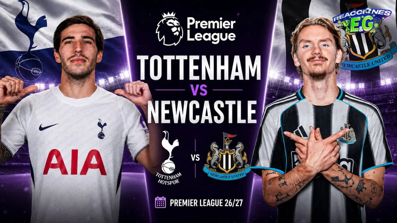 Reproducir: [REACCION] TOTTENHAM VS NEWCASTLE REACCIÓN EN VIVO | PREMIER LEAGUE 26/27