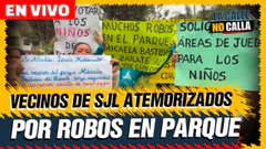 EN VIVO - VECINOS DE SJL CON MIEDO POR ROBOS EN PARQUE | LA CALLE NO CALLA - PROGRAMA COMPLETO