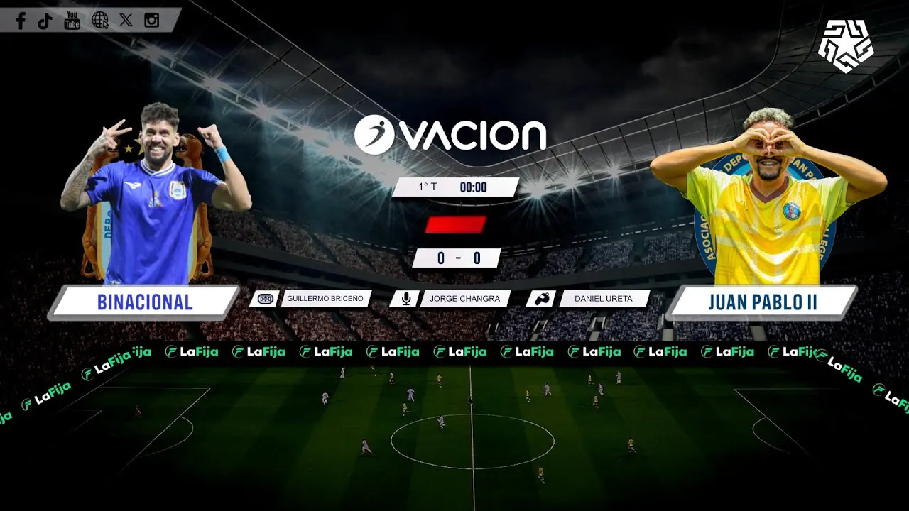 Reproducir: D. Binacional vs Juan Pablo II por RADIO OVACION 🔴 #ENVIVO | LIGA 1 TE APUESTO