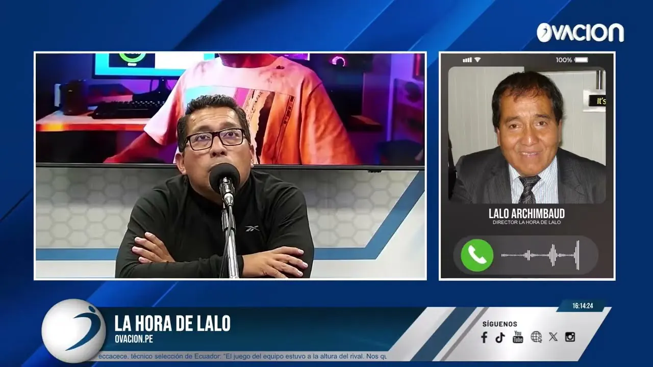 Reproducir: 🔴 #ENVIVO | La Hora de Lalo por RADIO OVACION