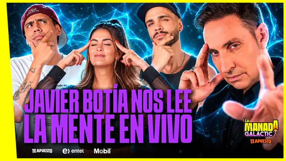 ¡NOS LEEN LA MENTE EN VIVO! | JAVIER BOTÍA LLEGA A LA MANADA GALÁCTICA