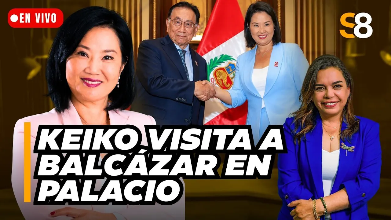 Reproducir: 🟡 KEIKO SE REÚNE CON BALCÁZAR Y EXPRESA PREOCUPACIÓN POR FENÓMENO DEL NIÑO | S8