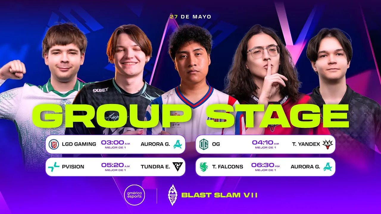 Reproducir: [ES] BLAST Slam VII: Group Stage [Día 2]