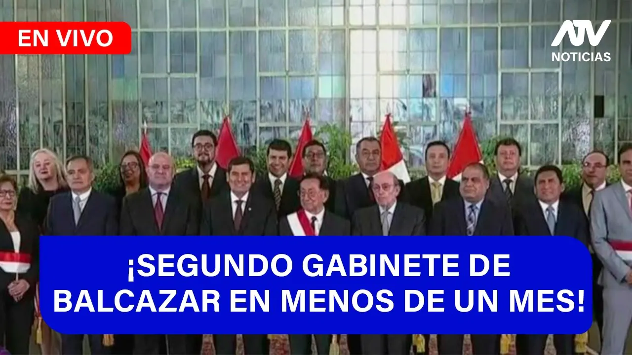 Reproducir: De 5 a 7 🎧✨¡SEGUNDO GABINETE DE BALCAZAR EN MENOS DE UN MES! - ATV+