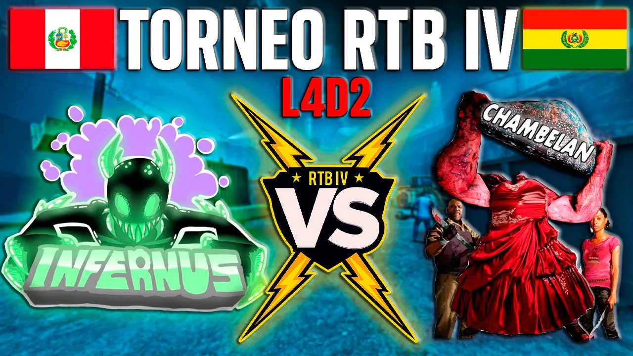 Reproducir: TORNEO RTV IV LEFT 4 DEAD 2 | Infernus Team VS Chambelanes | Perú/Bolivia VS Perú/Bolivia |