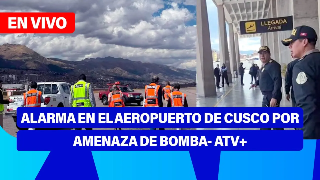 Reproducir: De 5 a 7 🎧✨ | ALARMA EN EL AEROPUERTO DE CUSCO POR AMENAZA DE BOMBA - ATV+