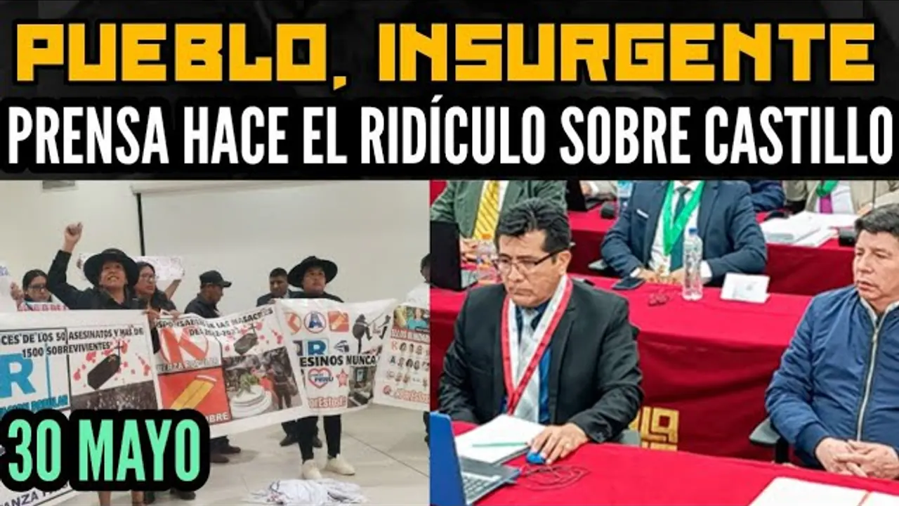 Reproducir: FAMILIARES DE VÍCTIMAS SE ENFRENTAN A CONGRESISTA / PRENSA HACE EL RIDÍCULO SOBRE CASTILLO - 30 MAYO