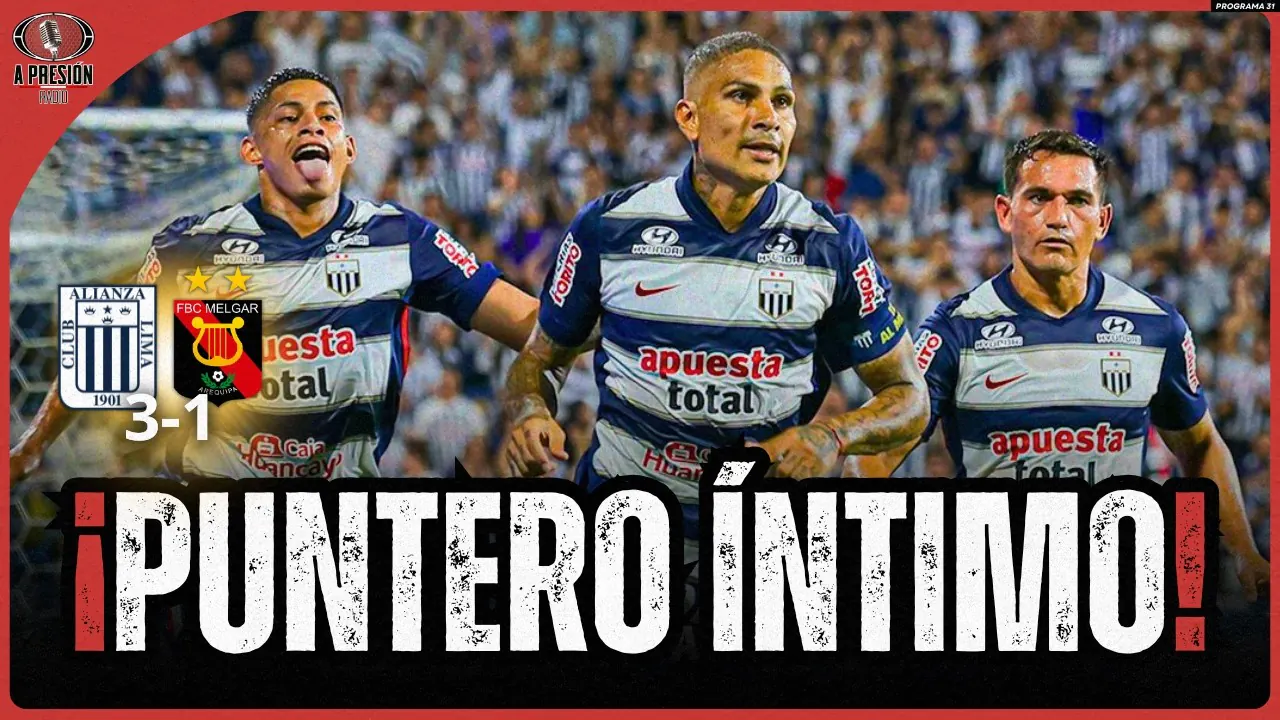 Reproducir: ¡DUERME PUNTERO! ALIANZA LIMA 3-1 FBC MELGAR