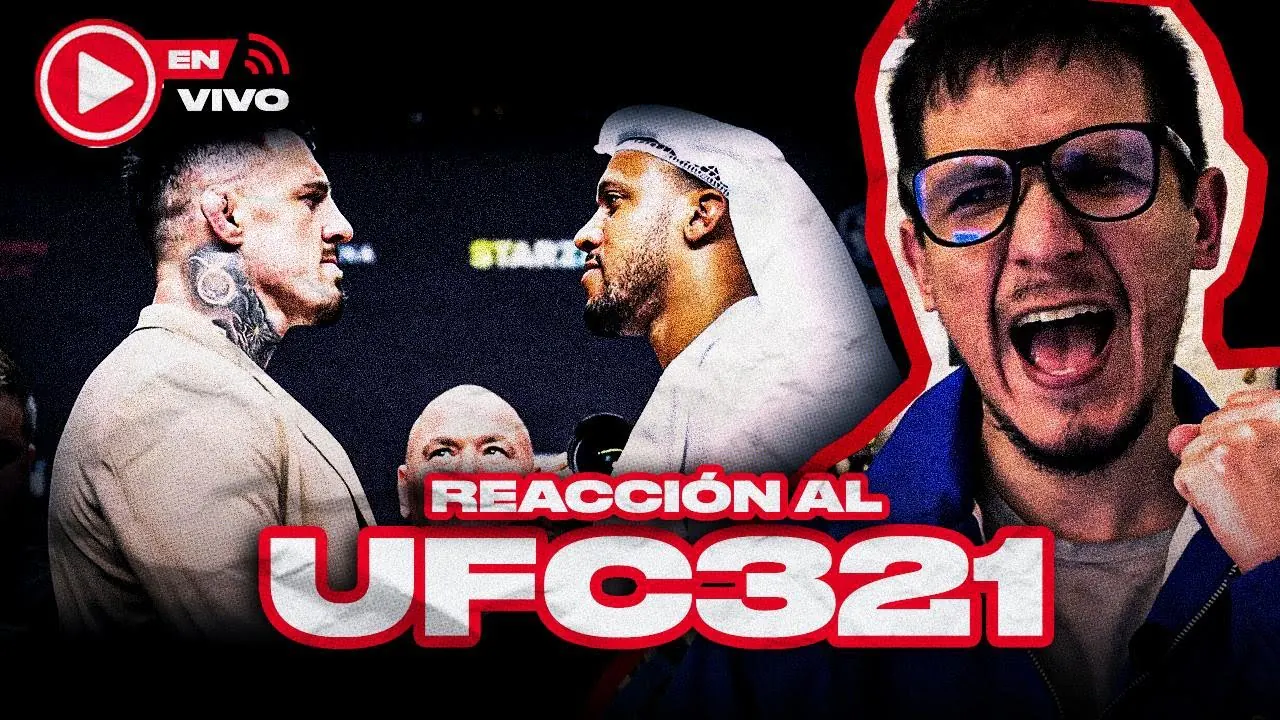 Reproducir: EN VIVO: REACCIÓN AL UFC 321