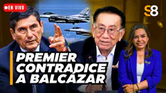 PREMIER ARROYO DESMIENTE A BALCÁZAR POR COMPRA DE AVIONES F-16: "NO FUE A DEDO" | S8