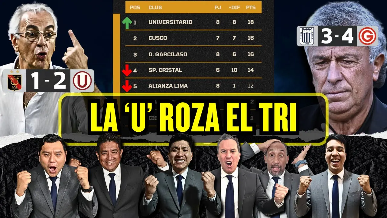 Reproducir: ¡SOLO LA 'U' DA LA CARA! CAEN ALIANZA Y CRISTAL, Y LA U. DE CHILE VIENE A PATEAR EL TABLERO